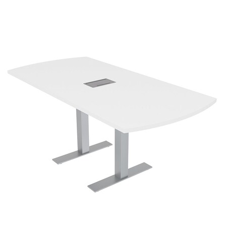 Skutchi Designs 33.5 in W, 69.5 in L, 29 in H, Engineered Wood Top, White HAR-AREC-34X70-T-ELEC-XD09
